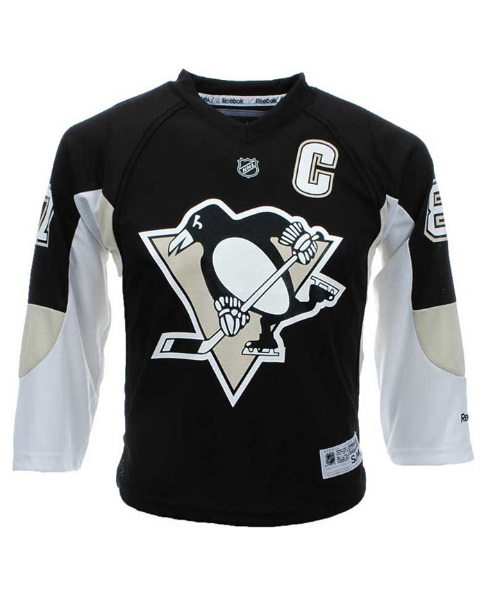 Reebok Sidney Crosby Pittsburgh Penguins Replica Player Jersey