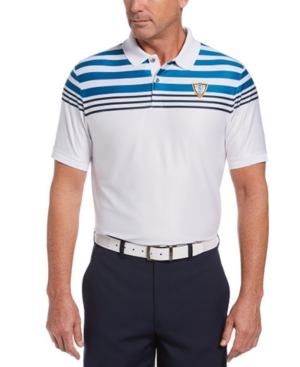 Pga Tour Men's Eco Striped Polo