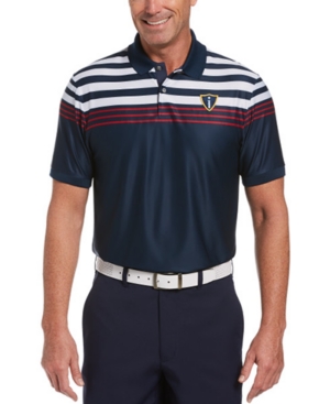 Pga Tour Men's Eco Striped Polo