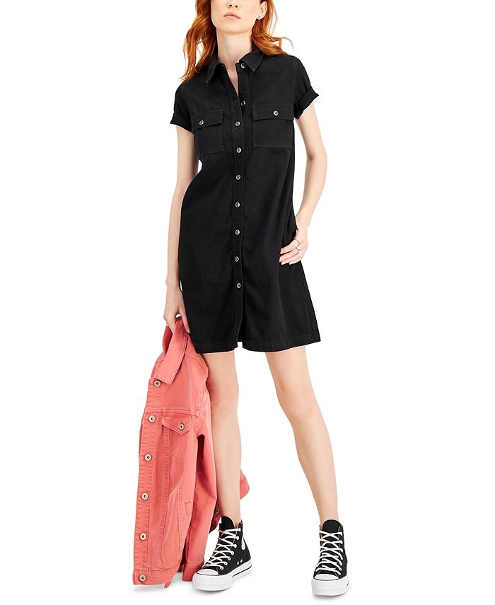 Macy's petite sale denim dresses