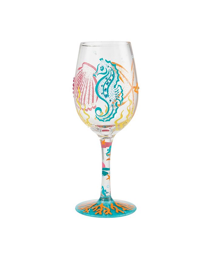 Enesco Wine Glass Coastal - Macy's