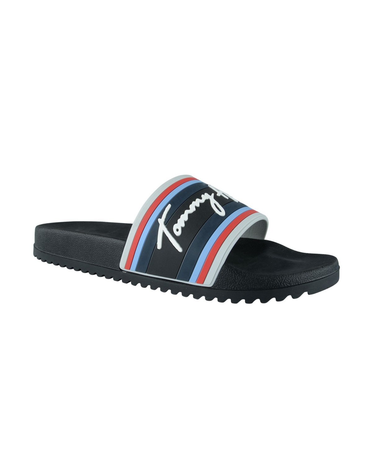 Tommy hilfiger slide on shoes discount