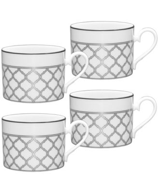 Noritake Eternal Palace Set of 4 Cups, 8-1/2 OZ - Macy's