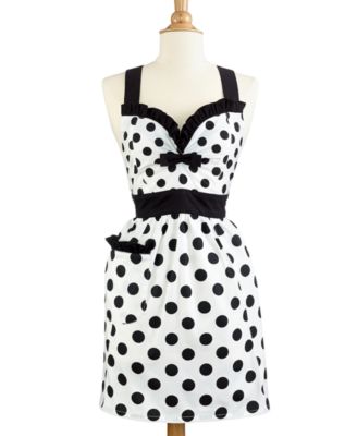 polka dot apron