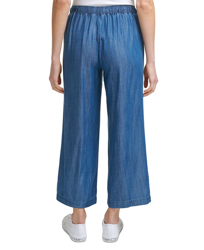 calvin klein pull on pants