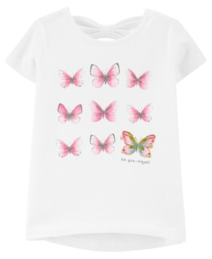 Carter's Toddler Girls Butterfly Jersey Tee