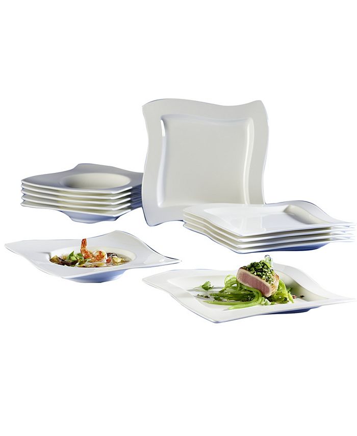 Villeroy & Boch New Wave 30 Pc. Dinnerware Set, Service for 6 - Macy's