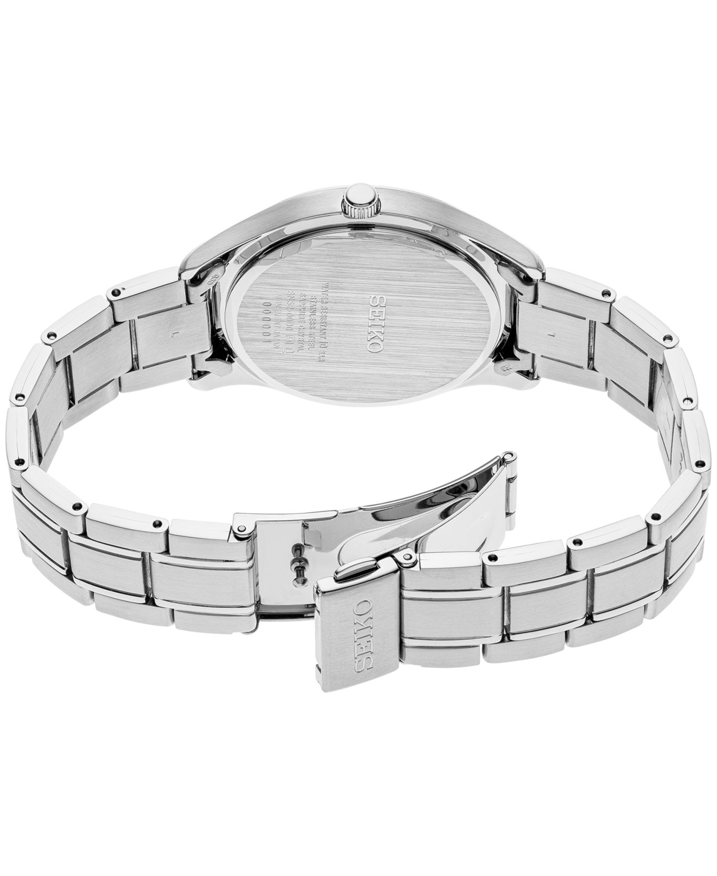 Мужские часы Seiko Essential Stainless Steel Bracelet Watch 39mm — фото 3