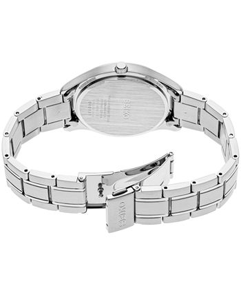 Seiko - Men's Essential Stainless Steel Bracelet Watch 39mm