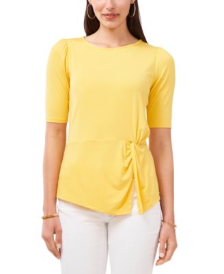 vince camuto yellow top