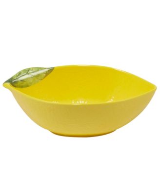 Certified 3-D Lemon 5 Piece Melamine Serving Bowl Set