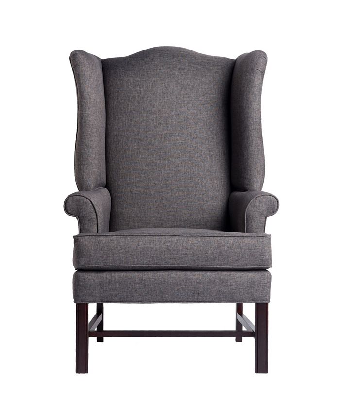 Comfort Pointe Chippendale Wing Chair Macy's