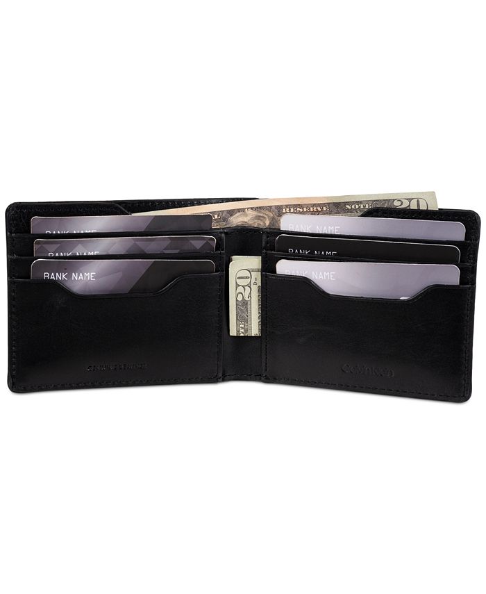 Calvin Klein Men's RFID Slimfold Wallet & Key Fob Set Macy's