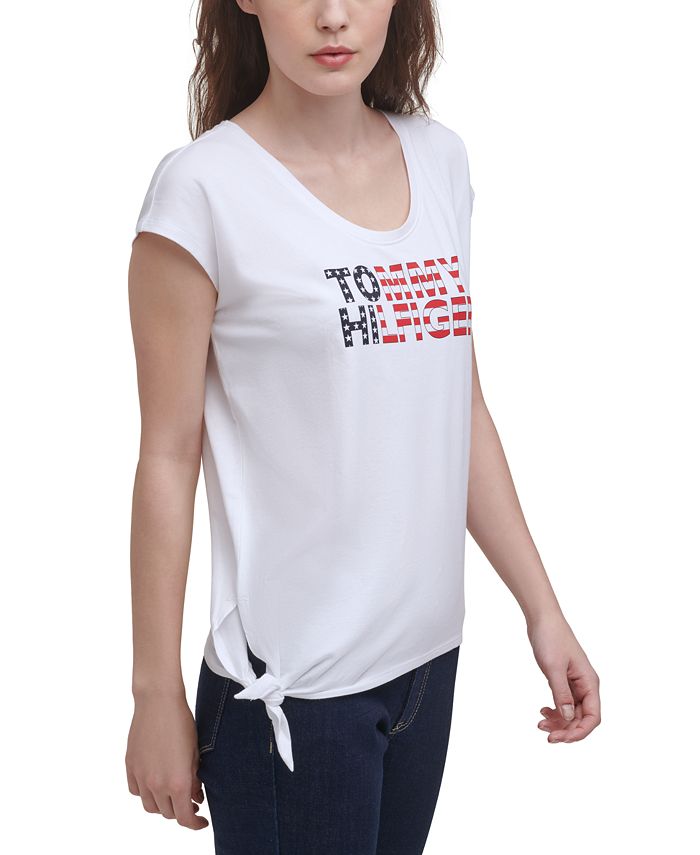 Tommy Hilfiger Logo T Shirt Macy s