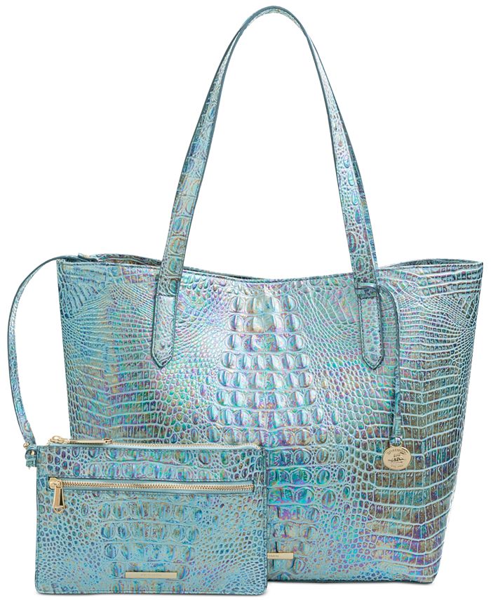 Brahmin Brooke Wonderland Melbourne Leather Tote Macy s