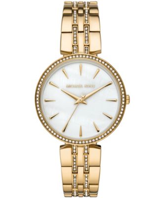Hand Gold-Tone Bracelet Watch 37mm 