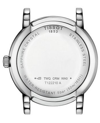 Tissot - Women's Swiss Carson Premium Lady Stainless Steel Bracelet Watch 30mm