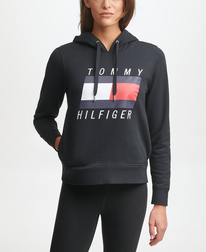 Tommy Hilfiger Hoodie with Embroidered Logo - Macy's