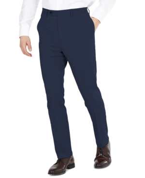 Dkny Men's Modern-fit Stretch Suit Separate Pants In Navy