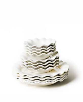 Coton Colors - Signature White Dinnerware 12 Piece Set