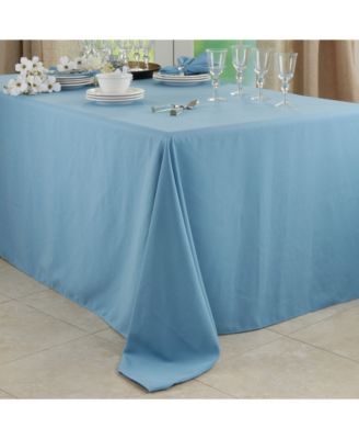 Everyday Design Solid Color Tablecloth, 132" x 90"