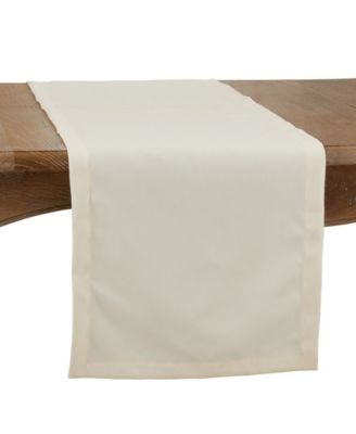 Everyday Design Solid Color Table Runner, 120" x 16"