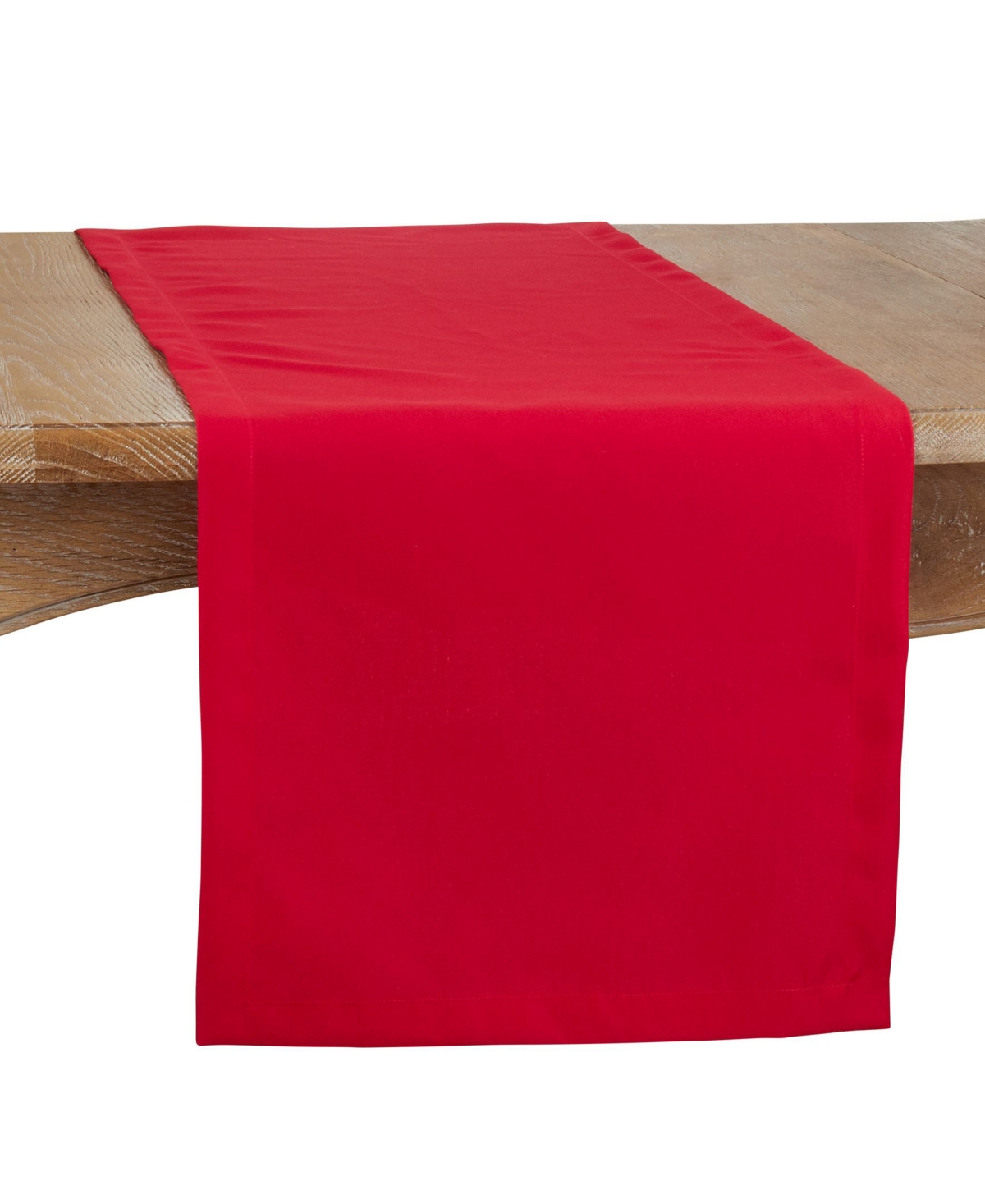 Saro Lifestyle Everyday Design Solid Color Table Runner,