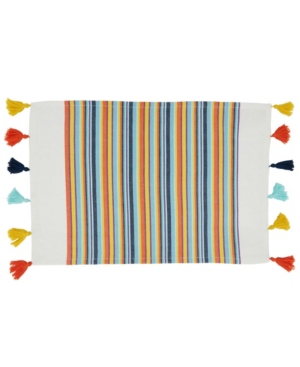 SARO LIFESTYLE COLOR SPLASH PLACEMAT 20" X 14", SET OF 4 