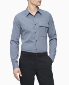 Men's Solid Tech Button Down Shirt