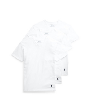 Big Boys Ribbed V-neckline Undershirt 3-piece Set