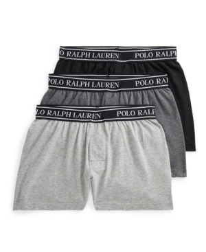 Big Boys Stretch Knit Boxers 3-piece Set