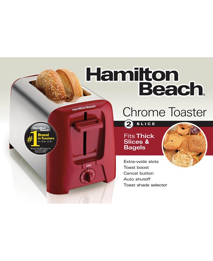 Hamilton Beach Retractable Cord 2 Slice Toaster - Macy's