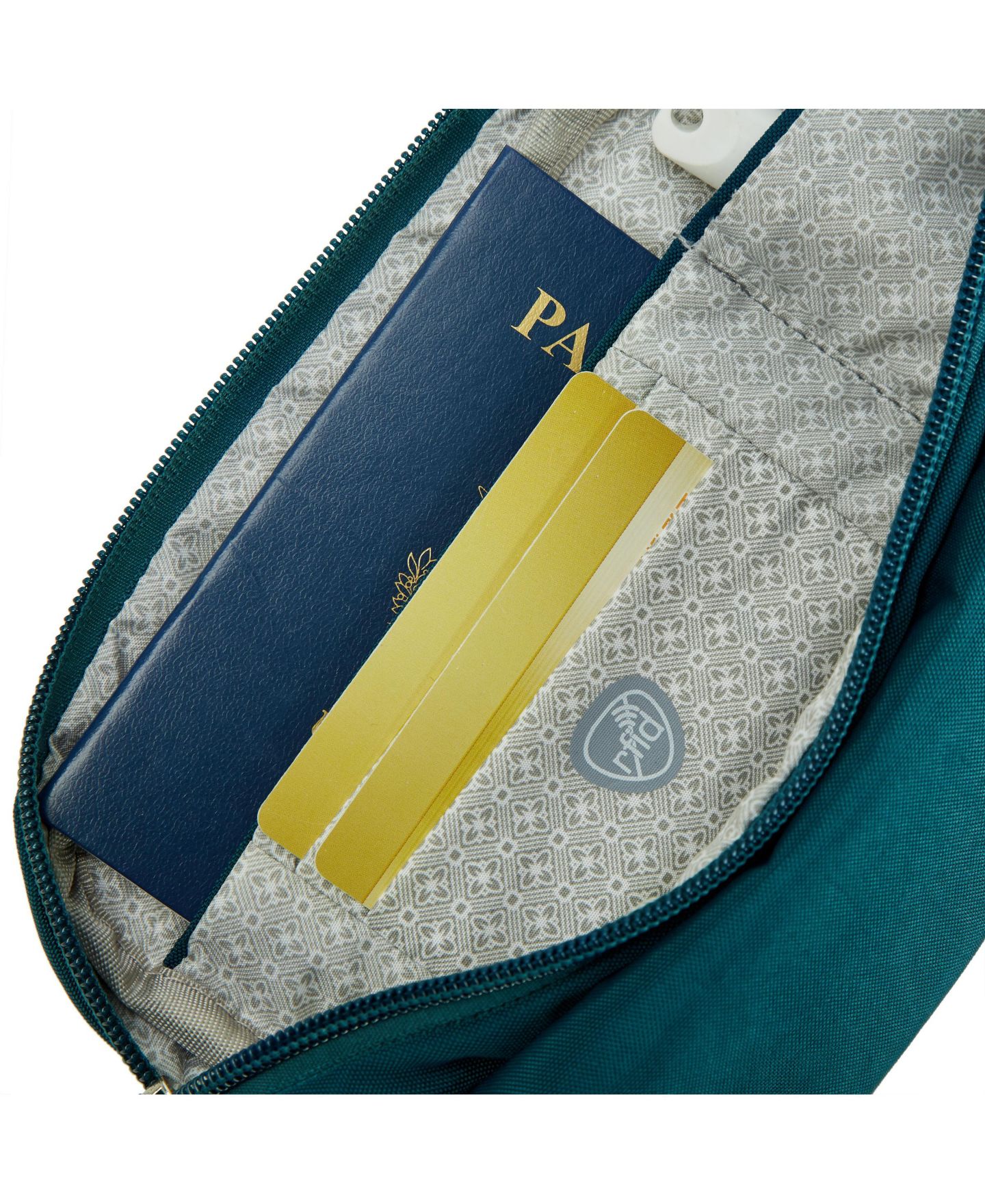 Сумка Travelon Essentials Anti-Theft Slim Belt, цвет: Чёрный — фото 32