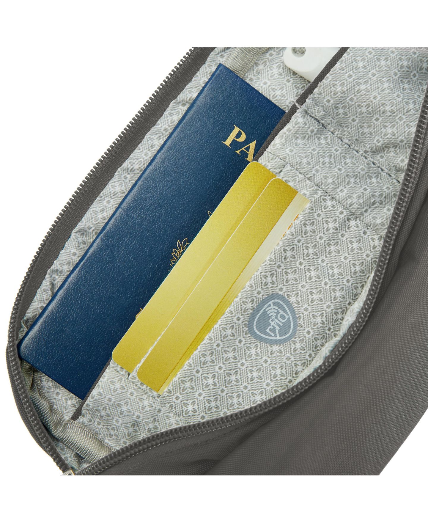 Сумка Travelon Essentials Anti-Theft Slim Belt, цвет: Чёрный — фото 42