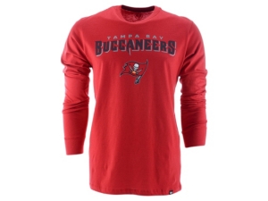 47 Brand Men's Tampa Bay Buccaneers Pregame Super Rival Long-sleeve T-shirt In Red