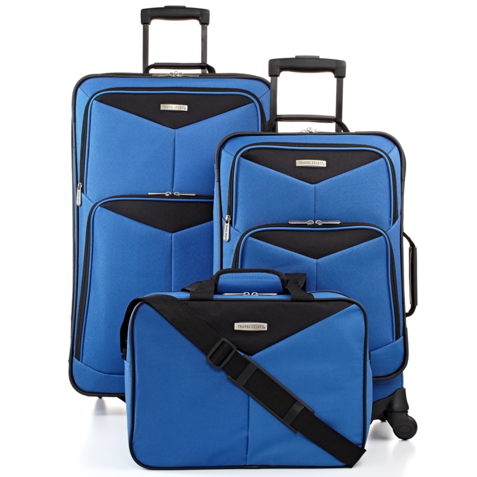 Travel Select Bay Front 3 Piece Luggage Set   Luggage Sets   luggage