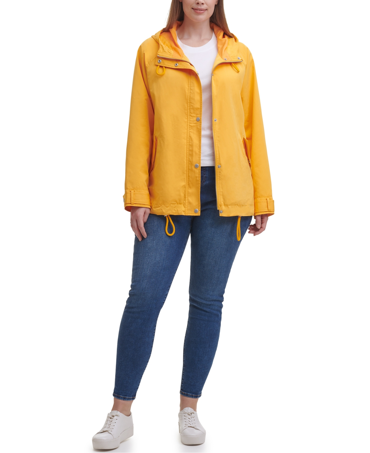 Levi's Trendy Plus Size Hooded Rain Jacket | Smart Closet