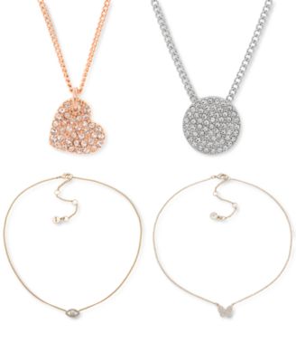 Crystal Pendant Necklace Jewelry Separates