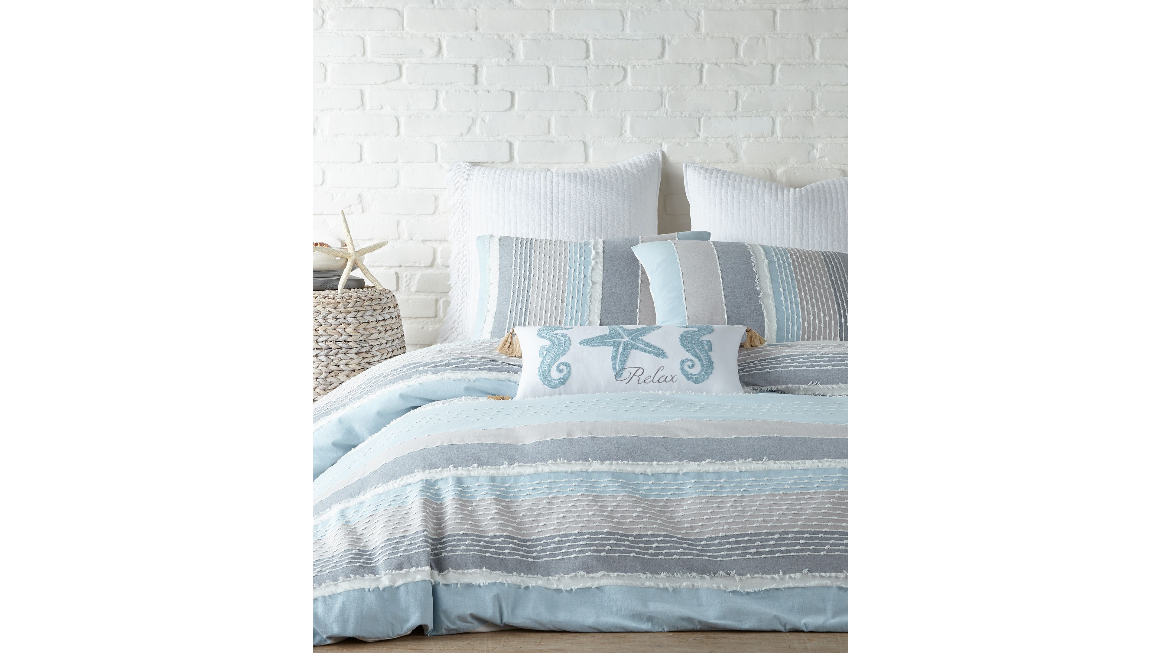 Levtex Santander 3-Pc. Duvet Cover Set, Full/Queen