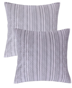 Levtex Winterland Scandinavian Inspired 2-pc. Sham Set, European In Gray