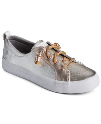 sperry metallic sneaker