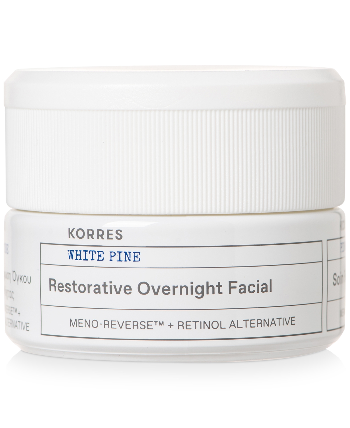 Korres White Pine Restorative Overnight Facial