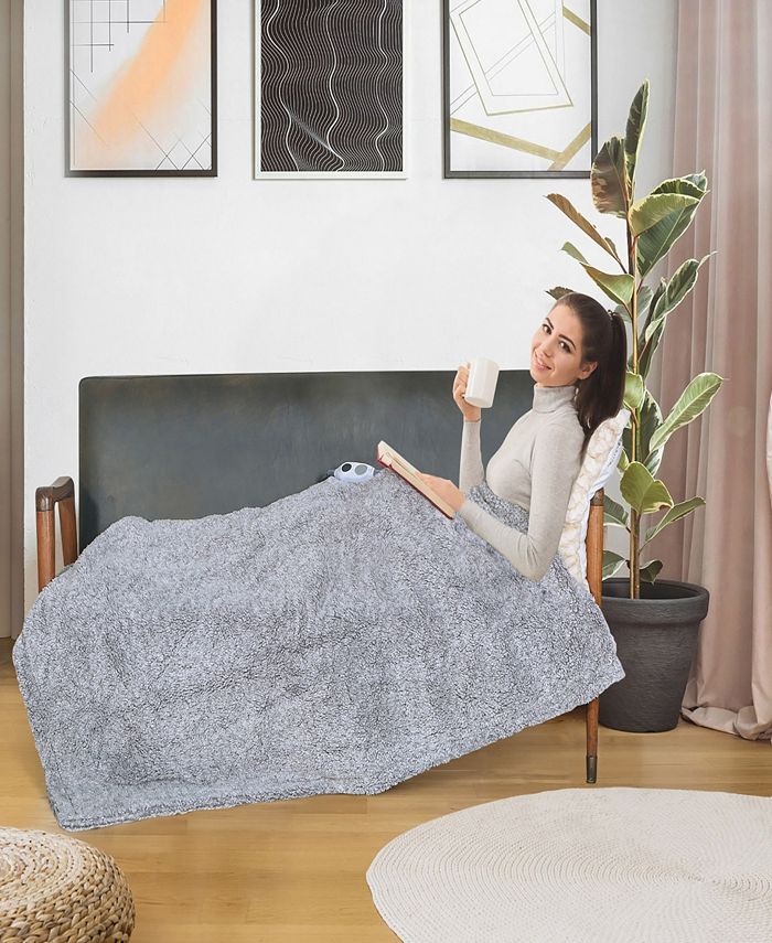Westinghouse Sherpa Reversible Heated Throw, 50" x 60" Macy's