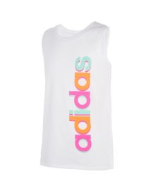 Little Girls Sleeveless Muscle Tank Top