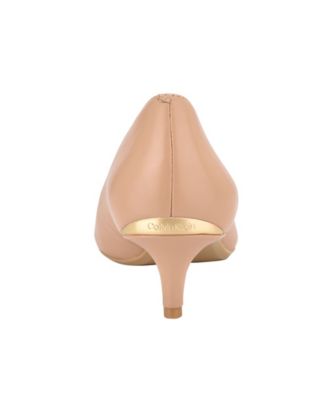 Women's Gabrianna Pointed Toe Kitten Heel Pumps