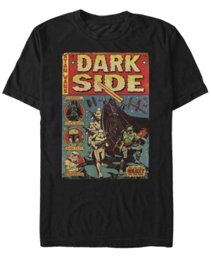 Fifth Sun Men's Dark Side Tales Short Sleeve Crew T-shirt In Black