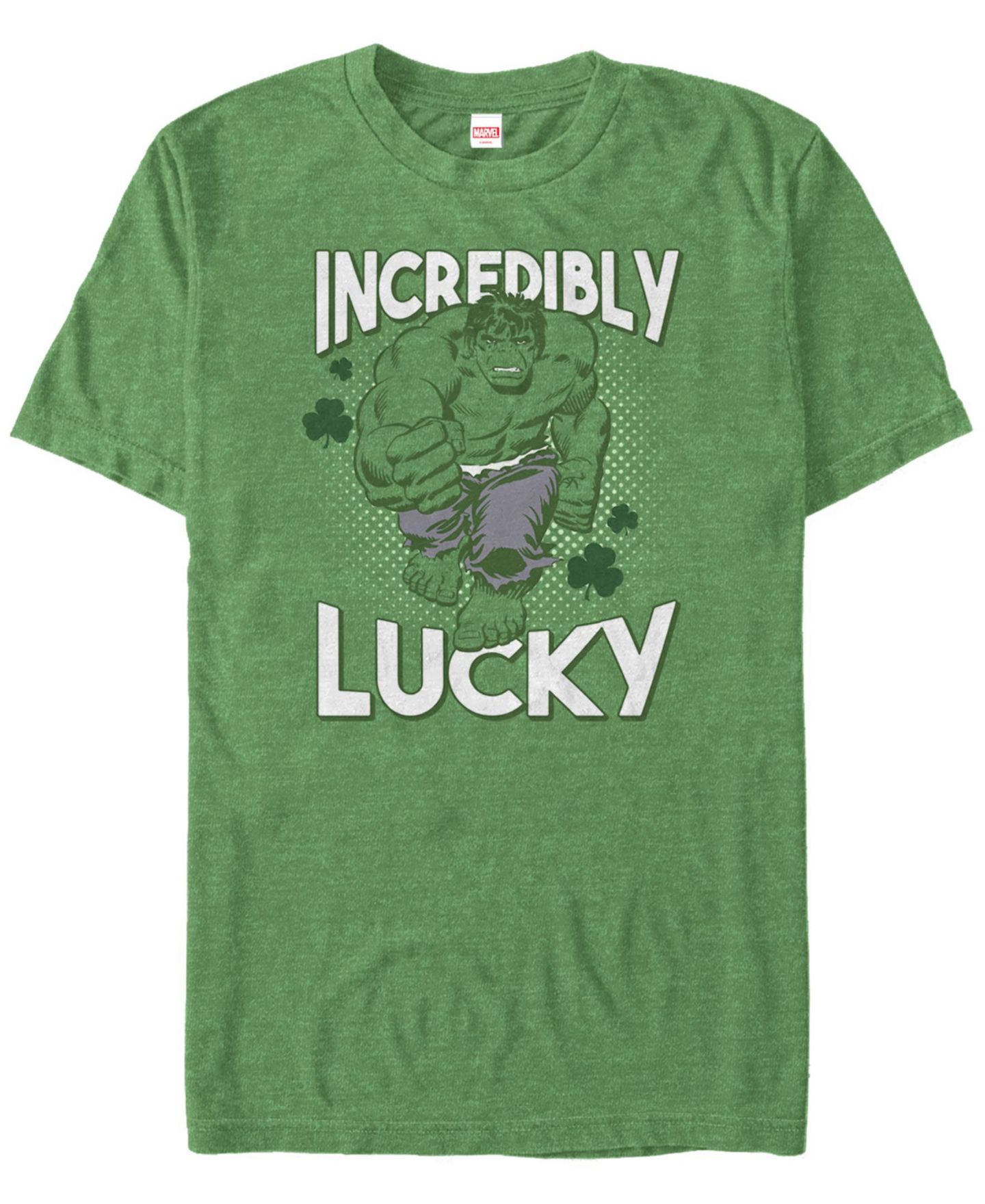 Мужская футболка Fifth Sun Incredibly Lucky Short Sleeve Crew, цвет: Меланжевый — фото 1