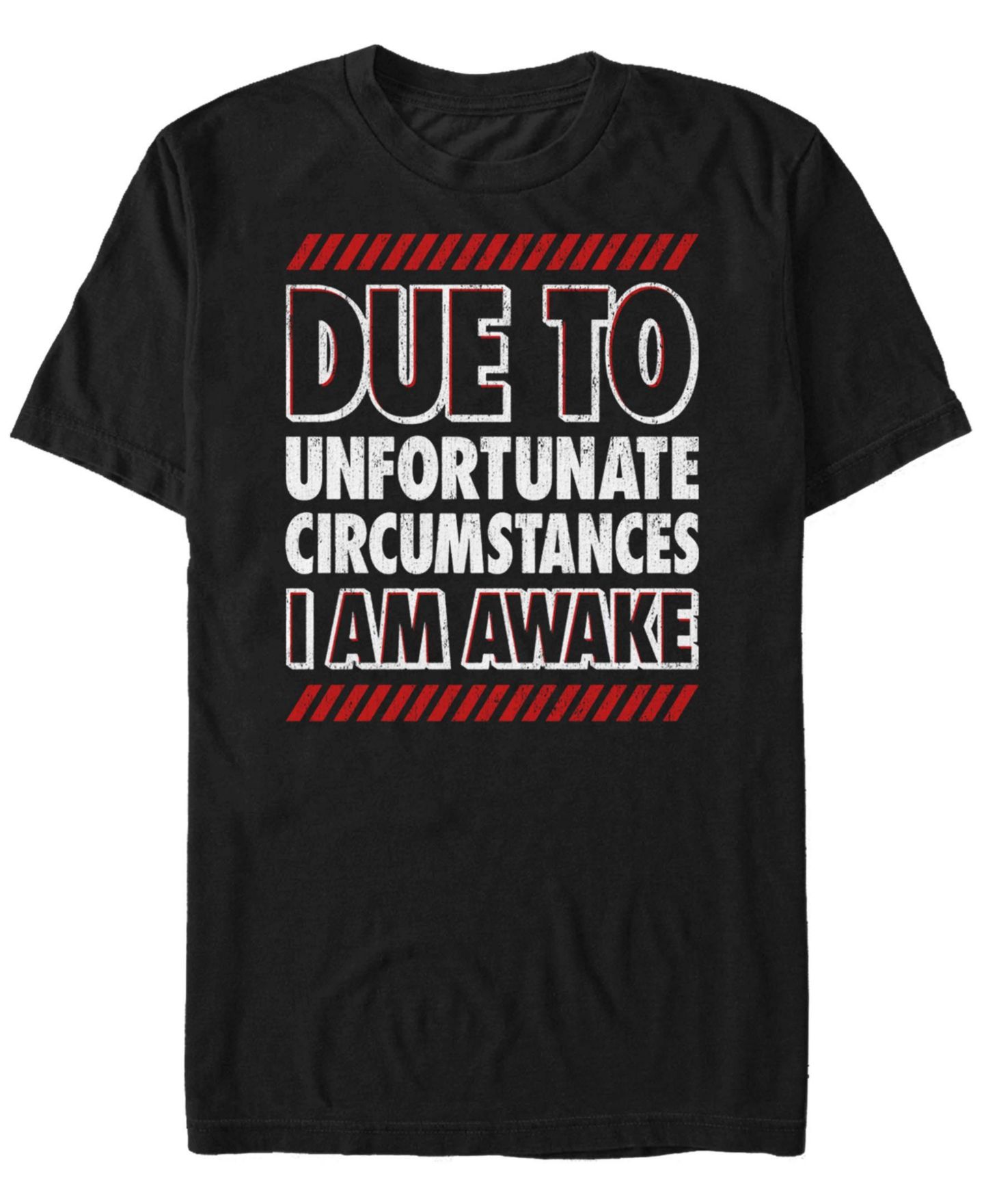 Мужская футболка Fifth Sun I Am Awake Short-Sleeve Crew, цвет: Чёрный — фото 2