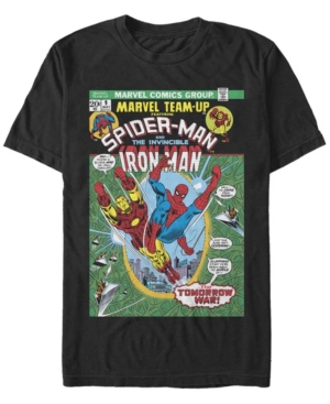 Shop Fifth Sun Men's Spider Iron Short Sleeve Crew T-shirt In Black