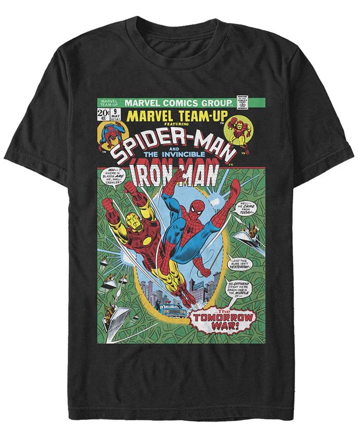 Fifth Sun Men's Spider Iron Short Sleeve Crew T-shirt - Macy's